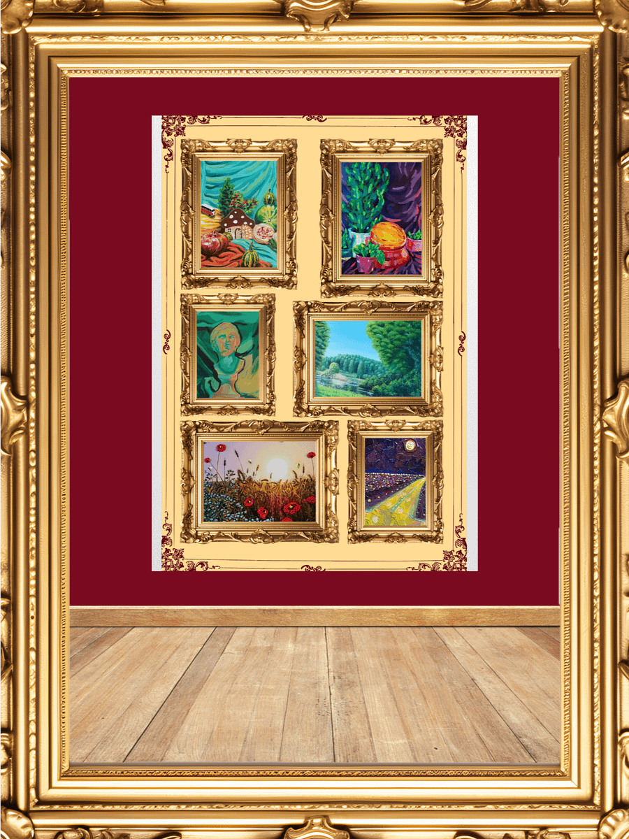 Fine Art Collection Sticker product image (1)