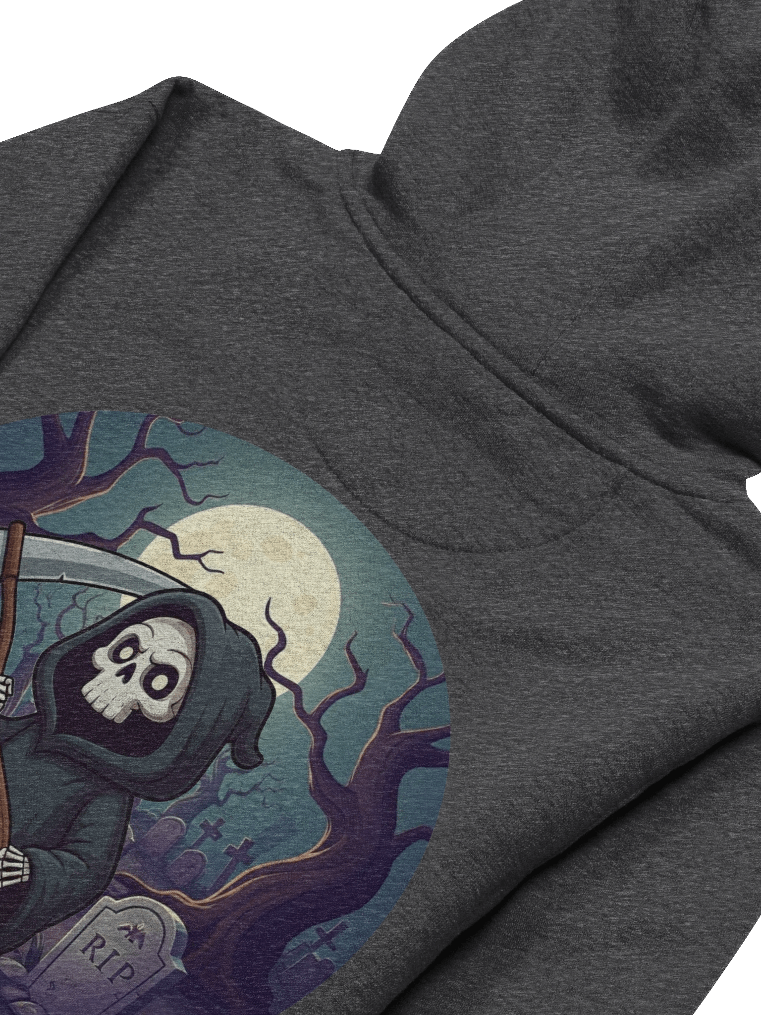 Reaper Hoodie (Charcoal Heather) product image (4)