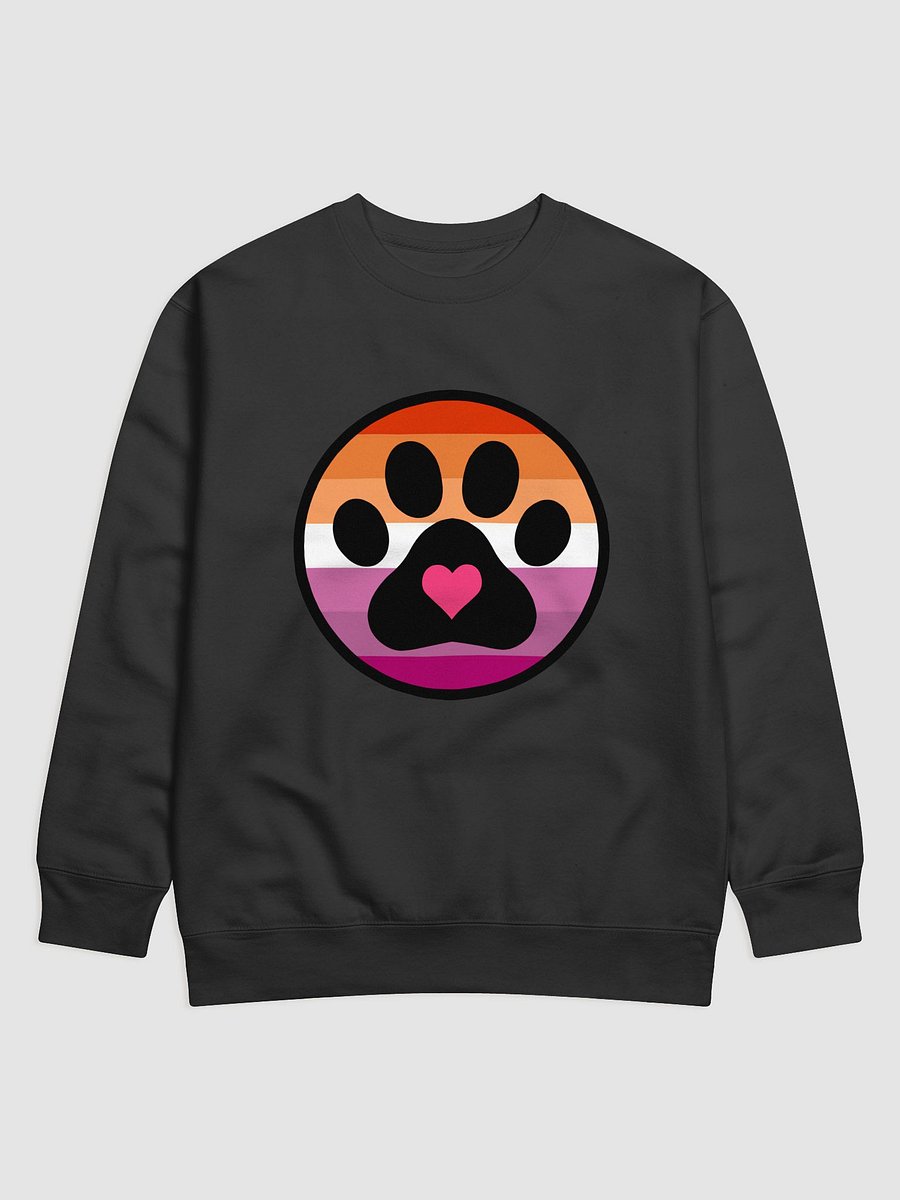 Pride Paw Sweatshirt - Lesbian product image (1)
