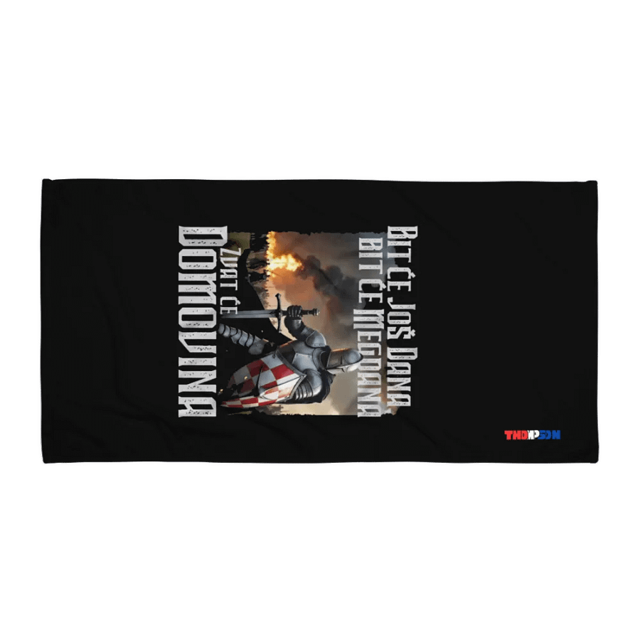 Warrior's Valor Sublimated Thompson Towel product image (1)