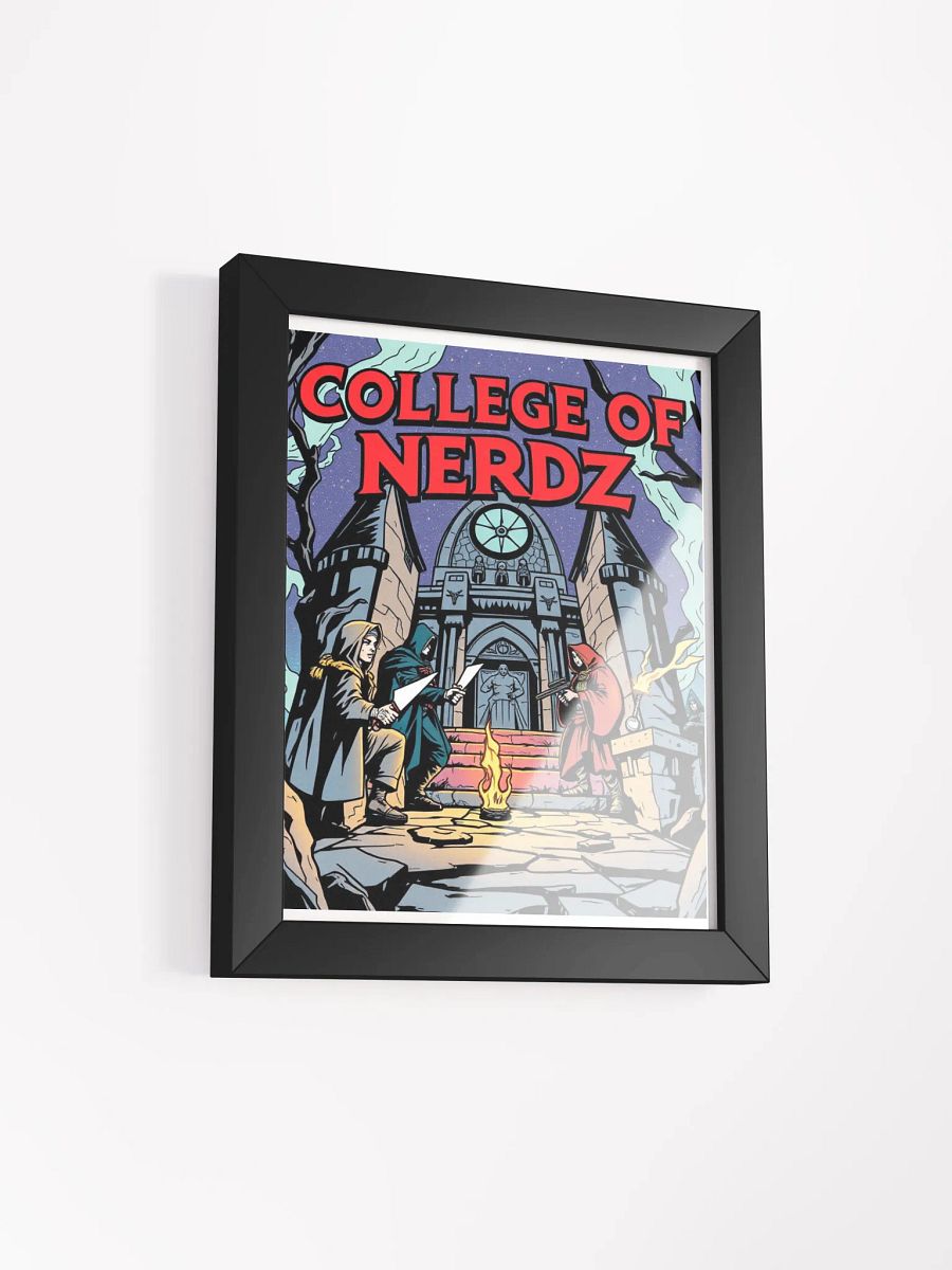 Mystical College of Nerdz Framed Poster product image (14)