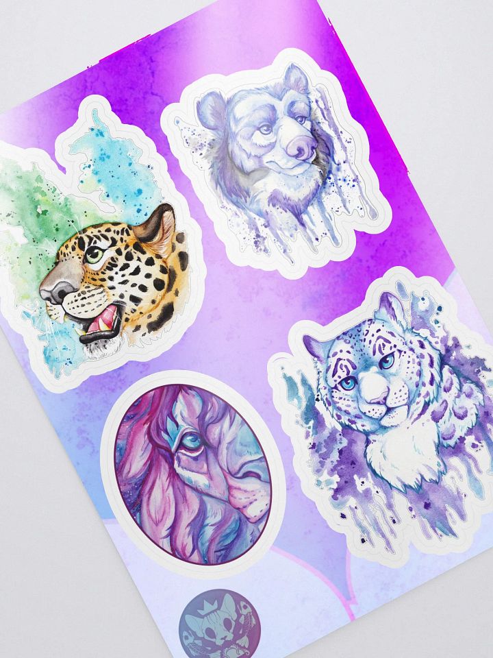 Watercolor Stickers Set product image (2)
