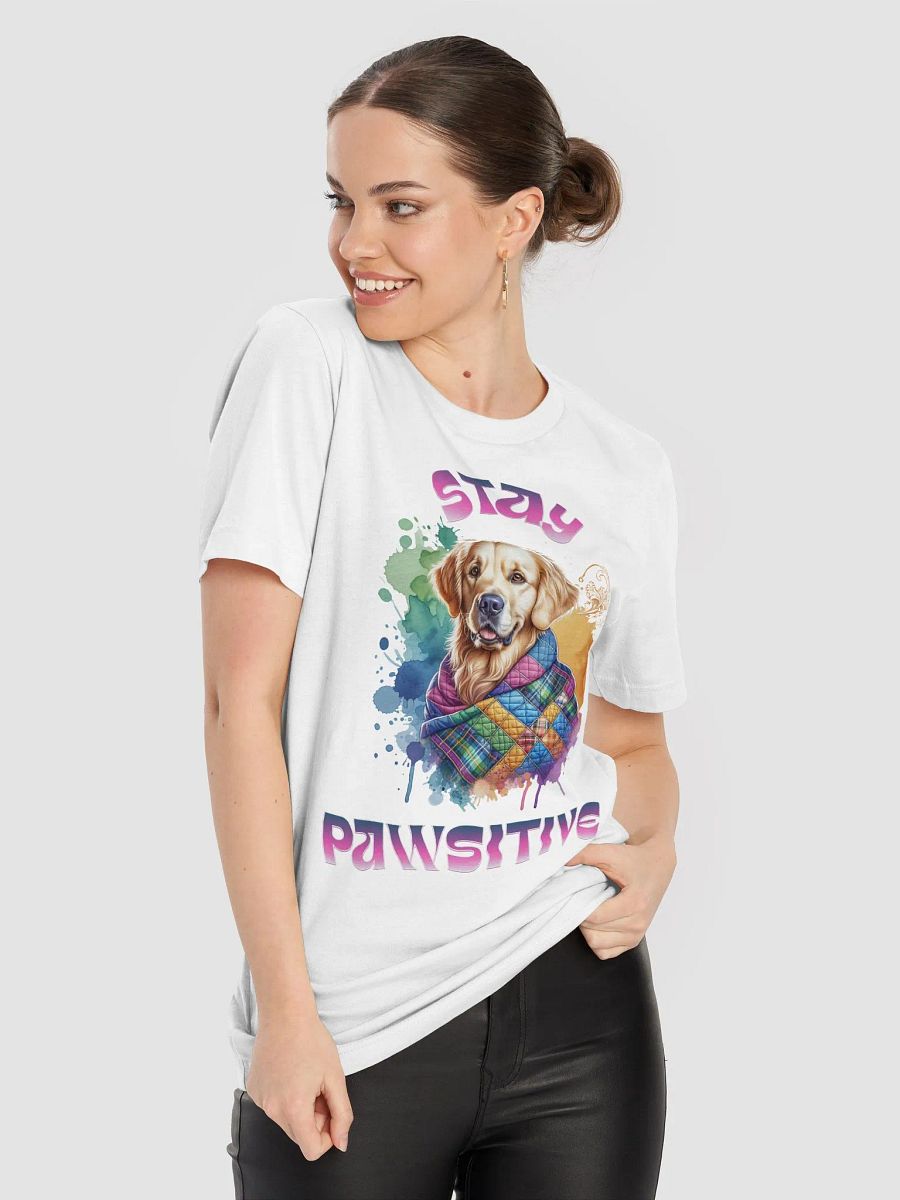 Pawsitive Vibes Golden Retriever T-Shirt product image (9)