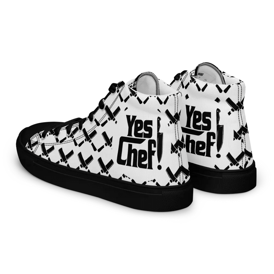 Yes Chef High Top White/Black Female product image (4)