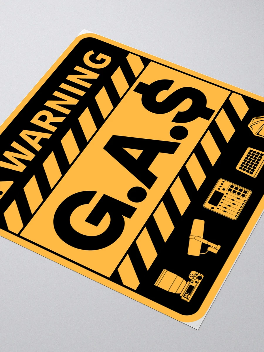 G.A.$. Warning Sticker product image (3)