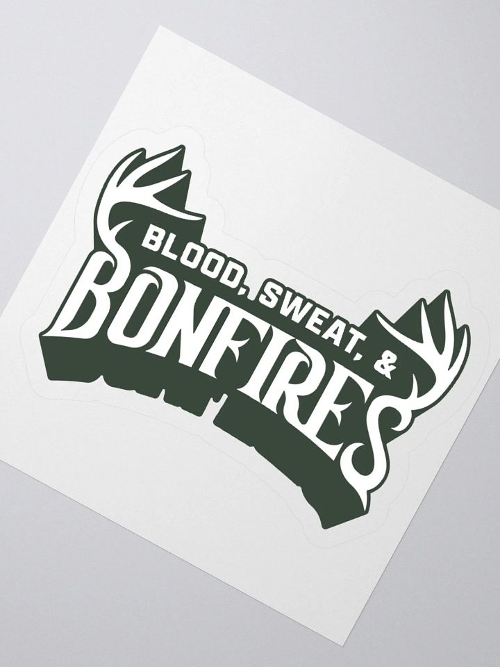 Antler Sticker - Green product image (2)