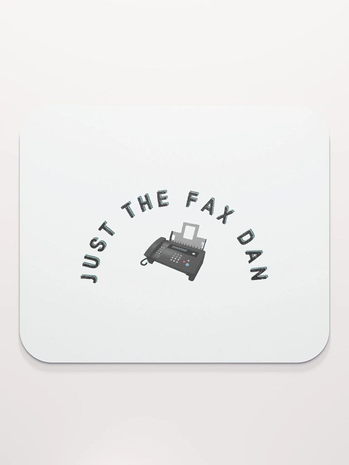 Just The Fax Mouse Pad product image (2)
