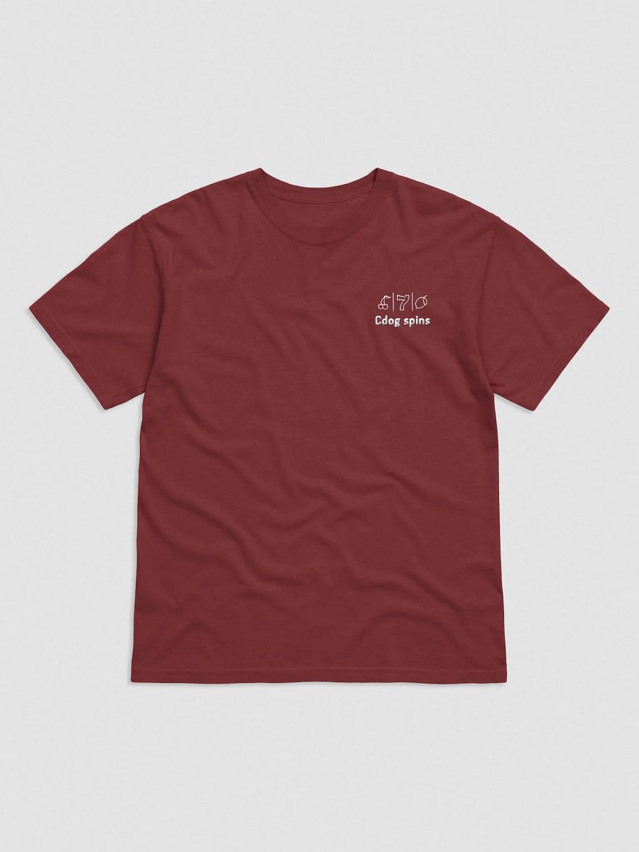 Cdog Spins Embroided SS T-shirt Brick product image (1)