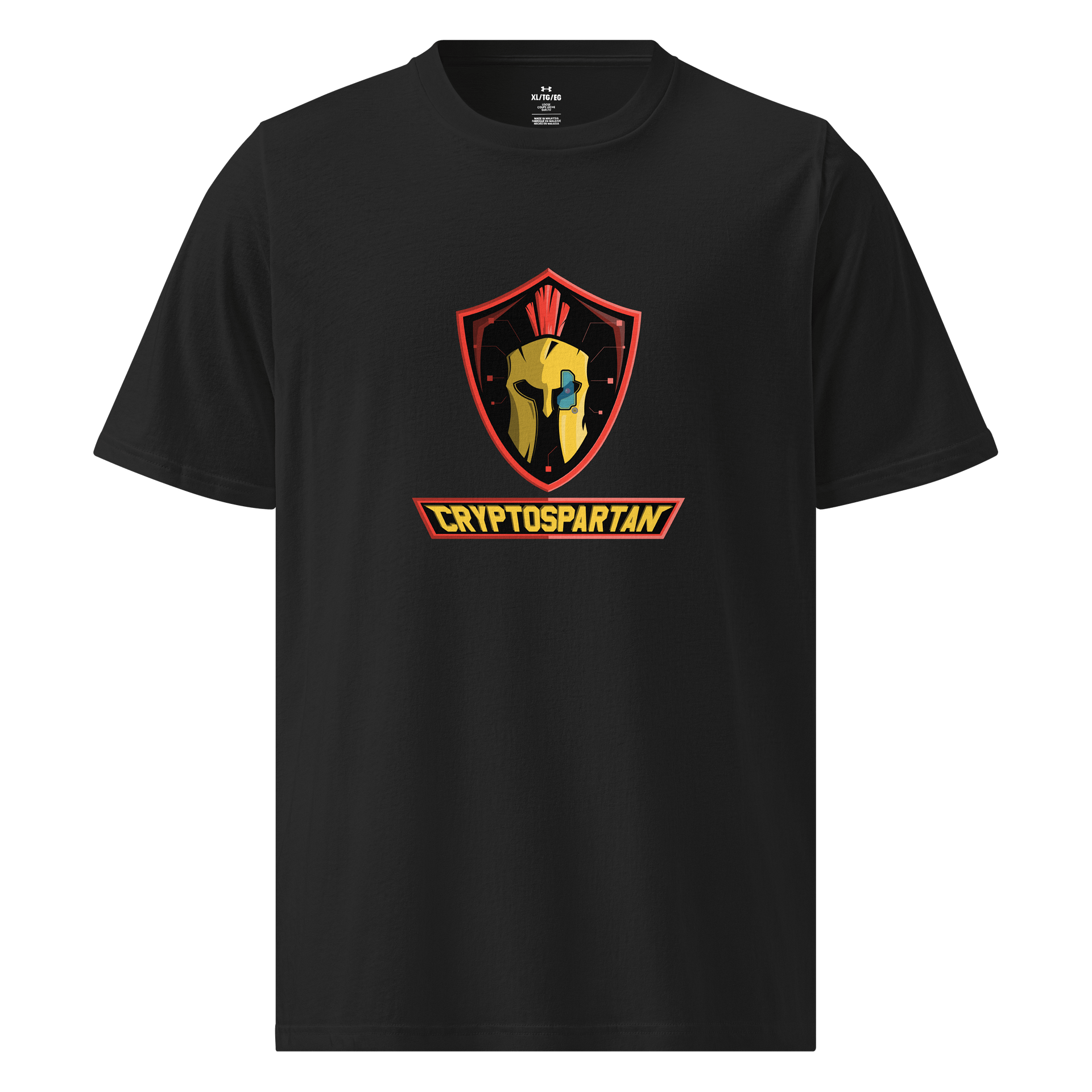 CryptoSpartan UA Athletic Tee product image (1)