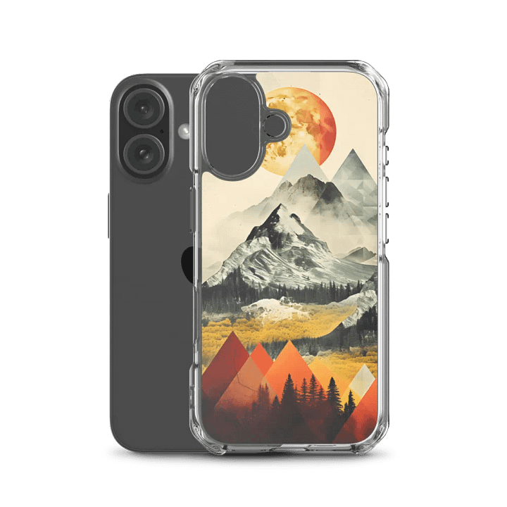 Geometric Mountain iPhone® Case product image (50)