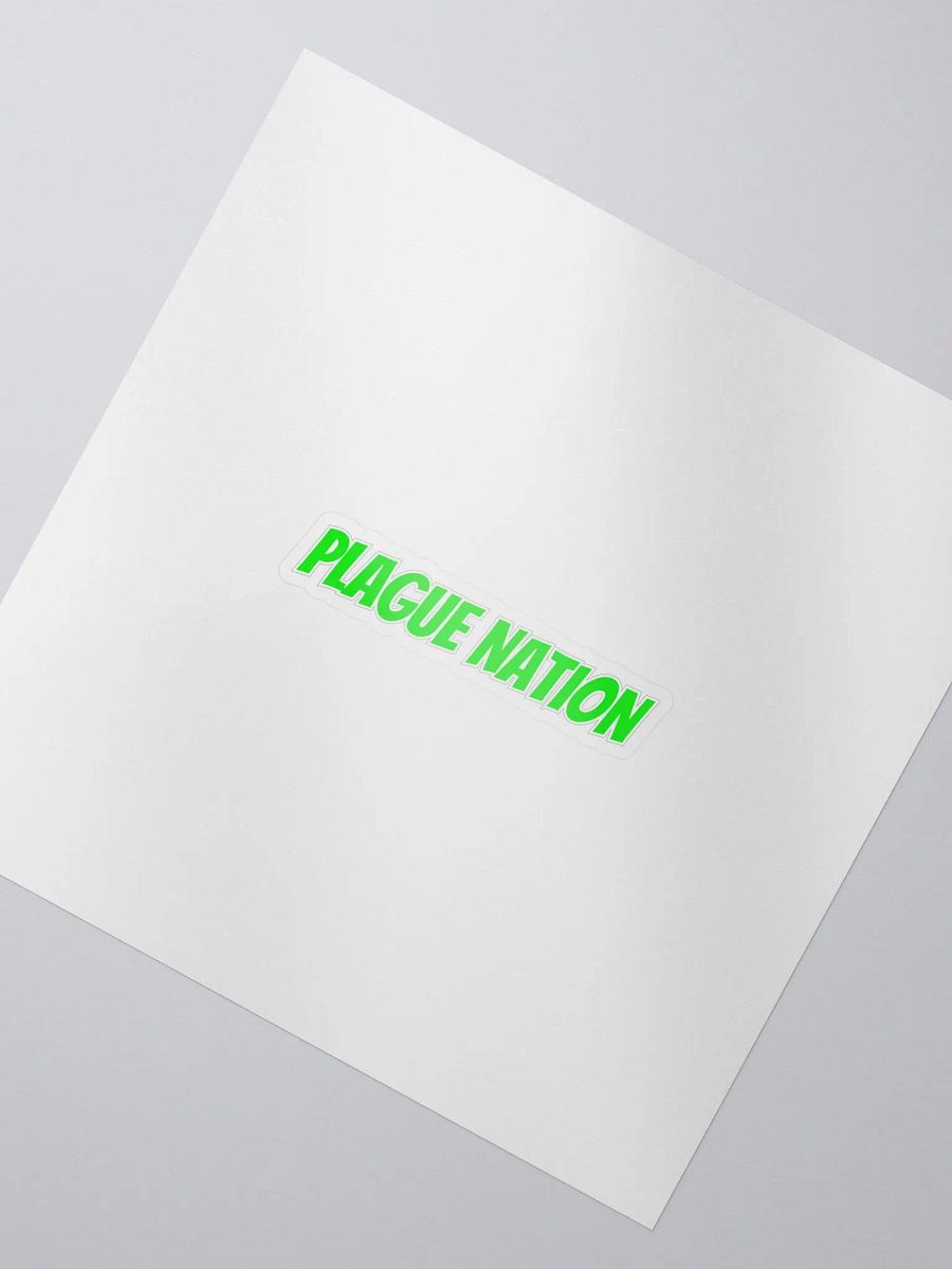 PLAGUE NATION sticker product image (2)