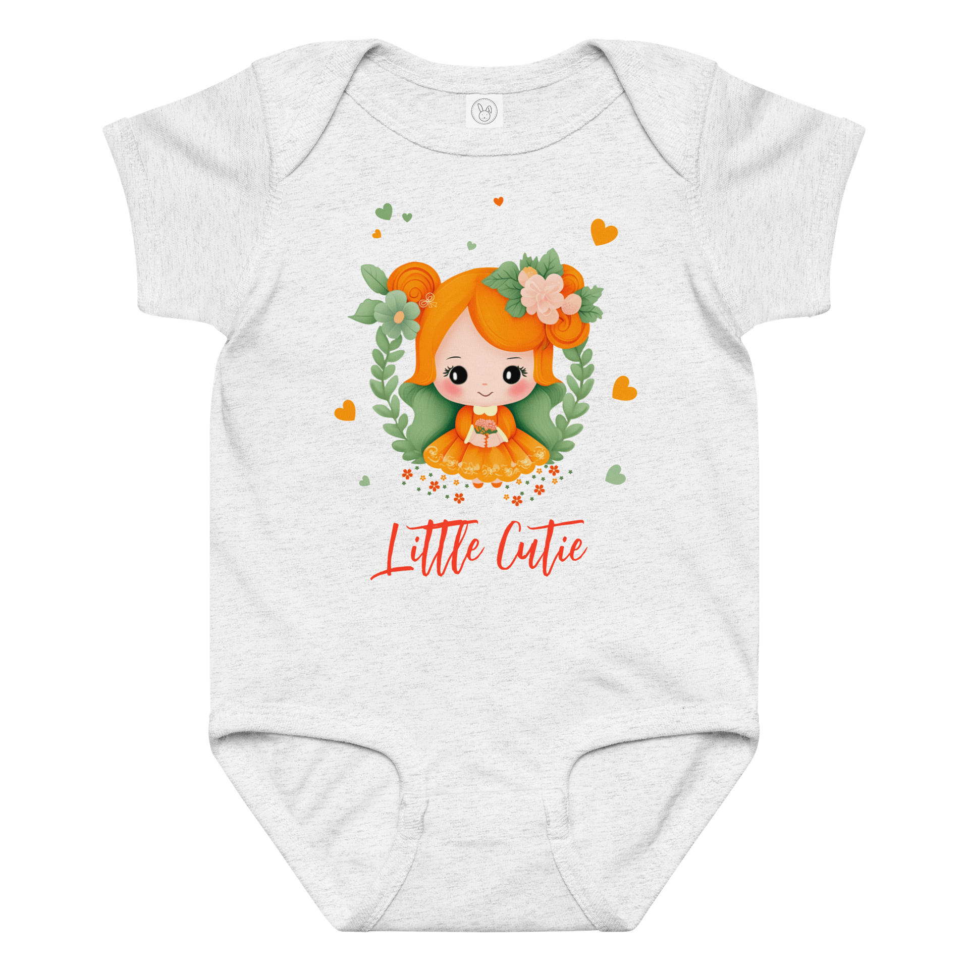 Floral Little Cutie Baby Bodysuit product image (6)