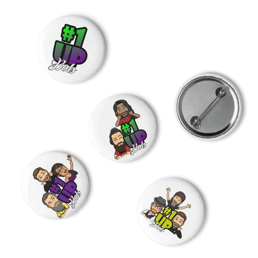 1up Bots Stream Team Pin product image (4)