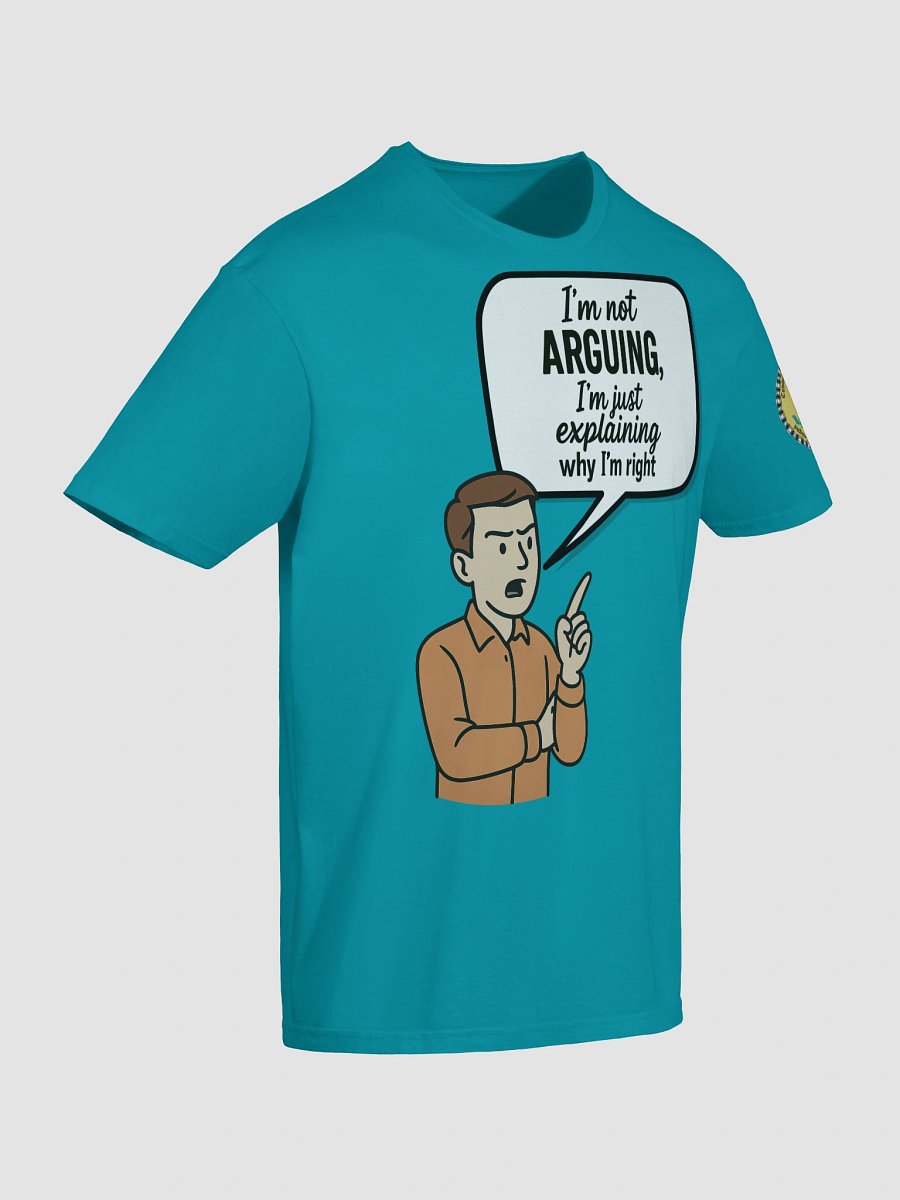 I'm not Arguing (Male) Gildan Unisex Softstyle T-Shirt Light Colors product image (100)