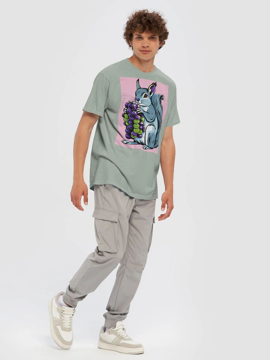 Vintage Comfort: Garment-Dyed Cotton Tee product image (7)