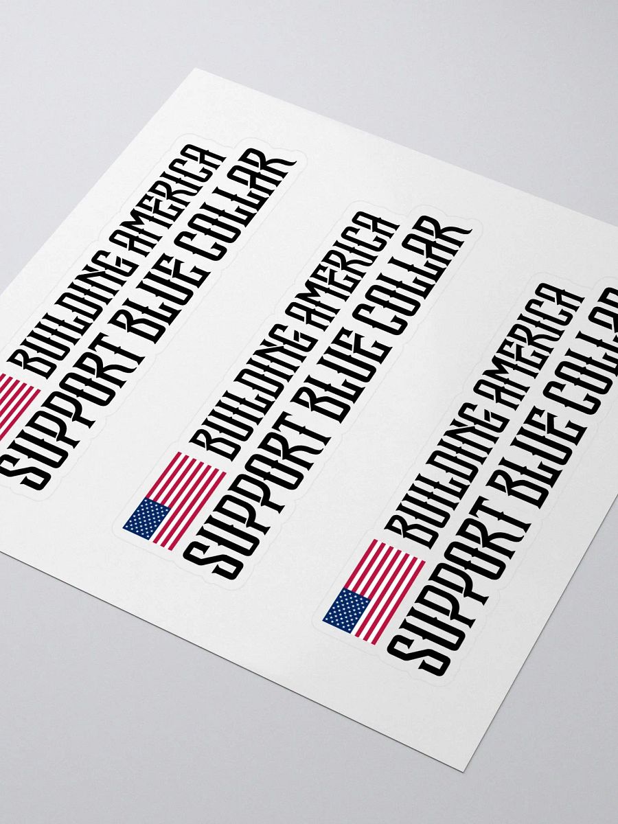 Building America (3) Stickers product image (3)