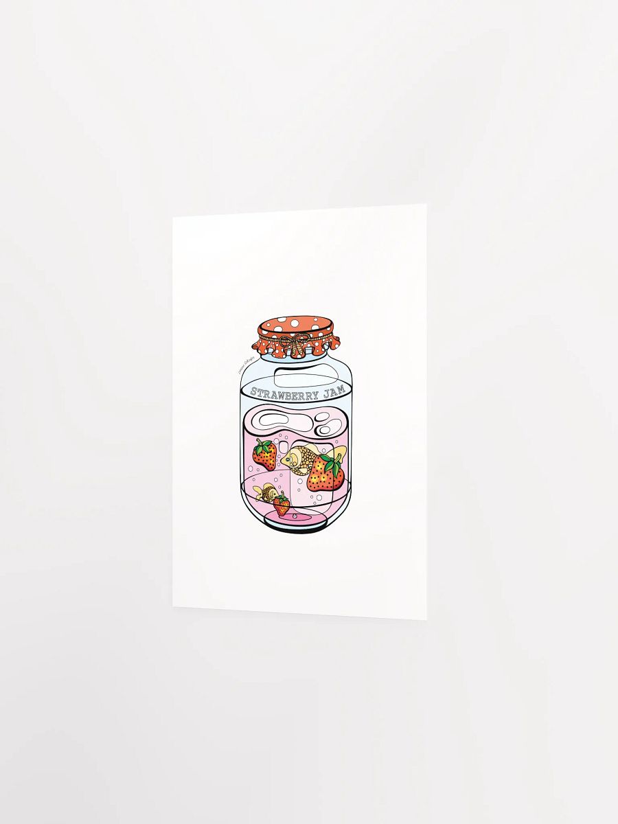 "Fantasy Strawberry Dream Jar" Print product image (12)
