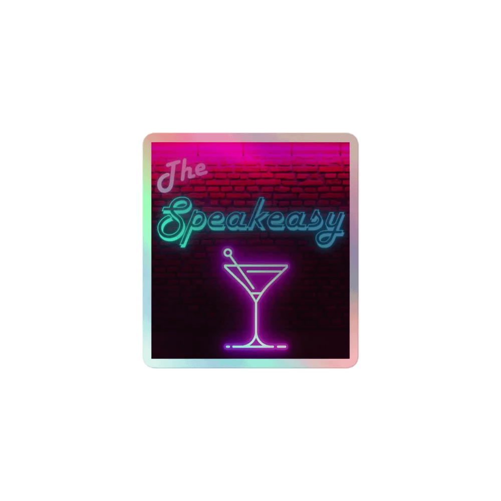 The Speakeasy Holographic Stickers product image (1)