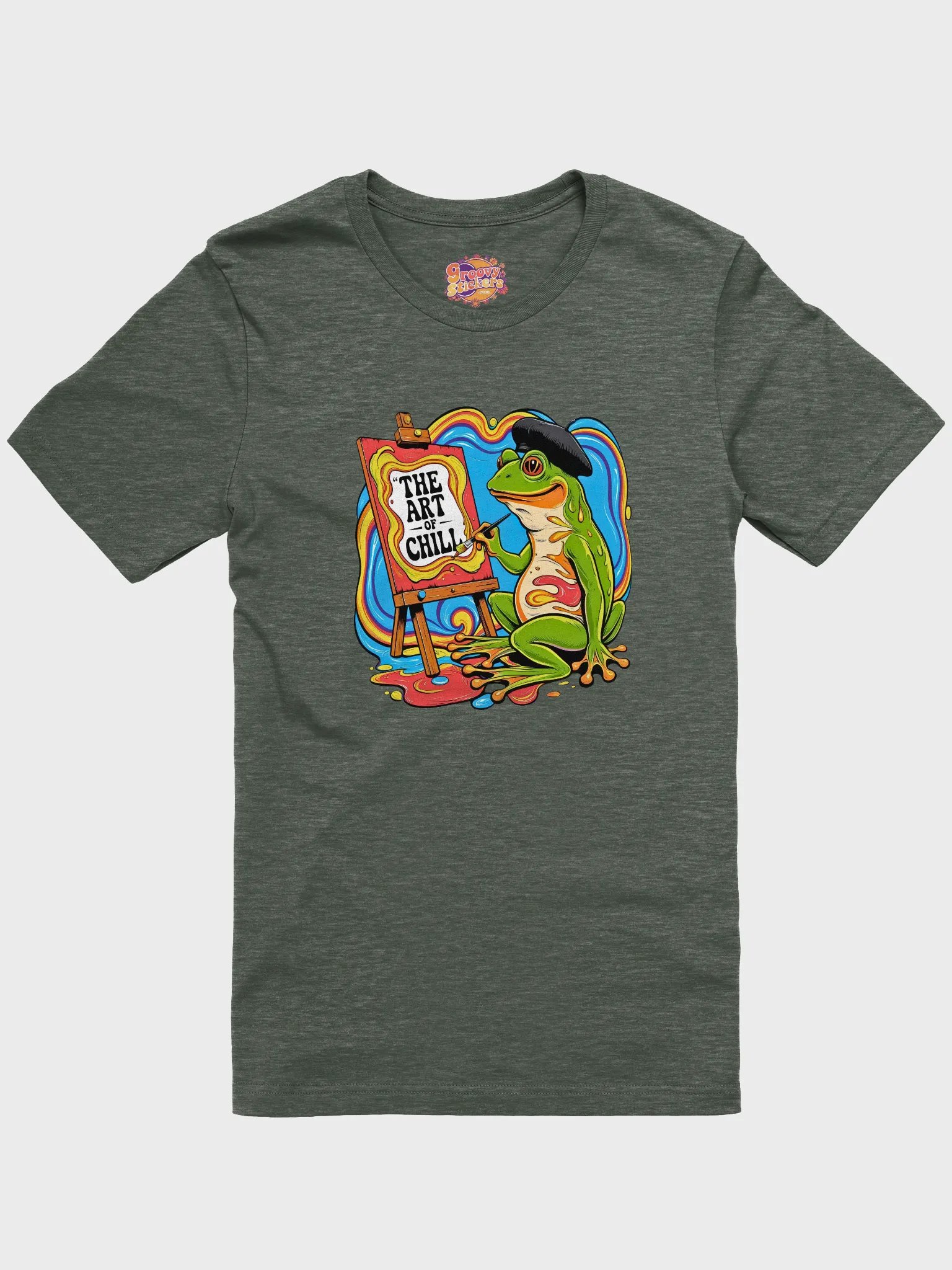 Chill Frog Artist T-Shirt product image (1)