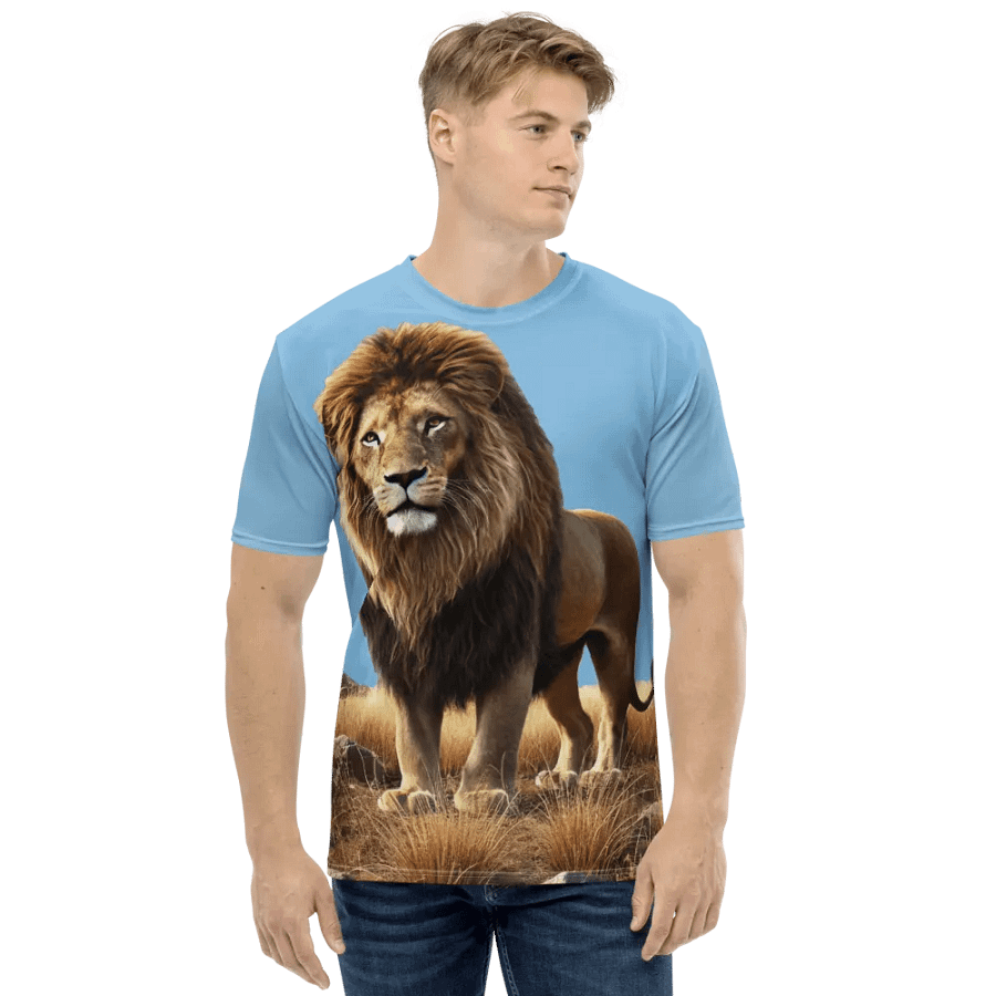 Savannah Lion King All-Over T-Shirt product image (1)