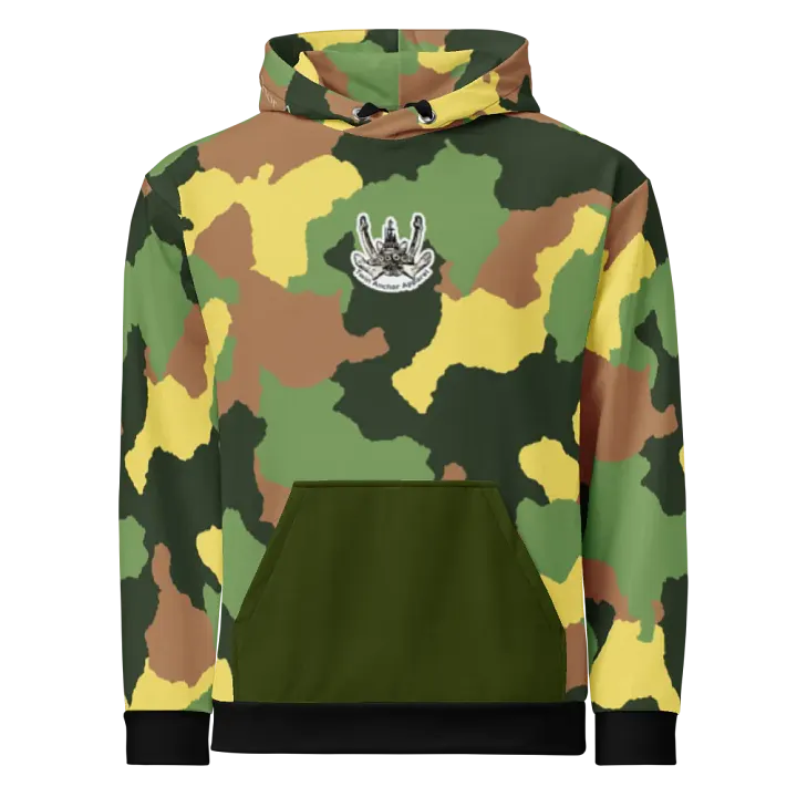 Camouflage & Green Hudson VB-Chain Hoodie product image (2)