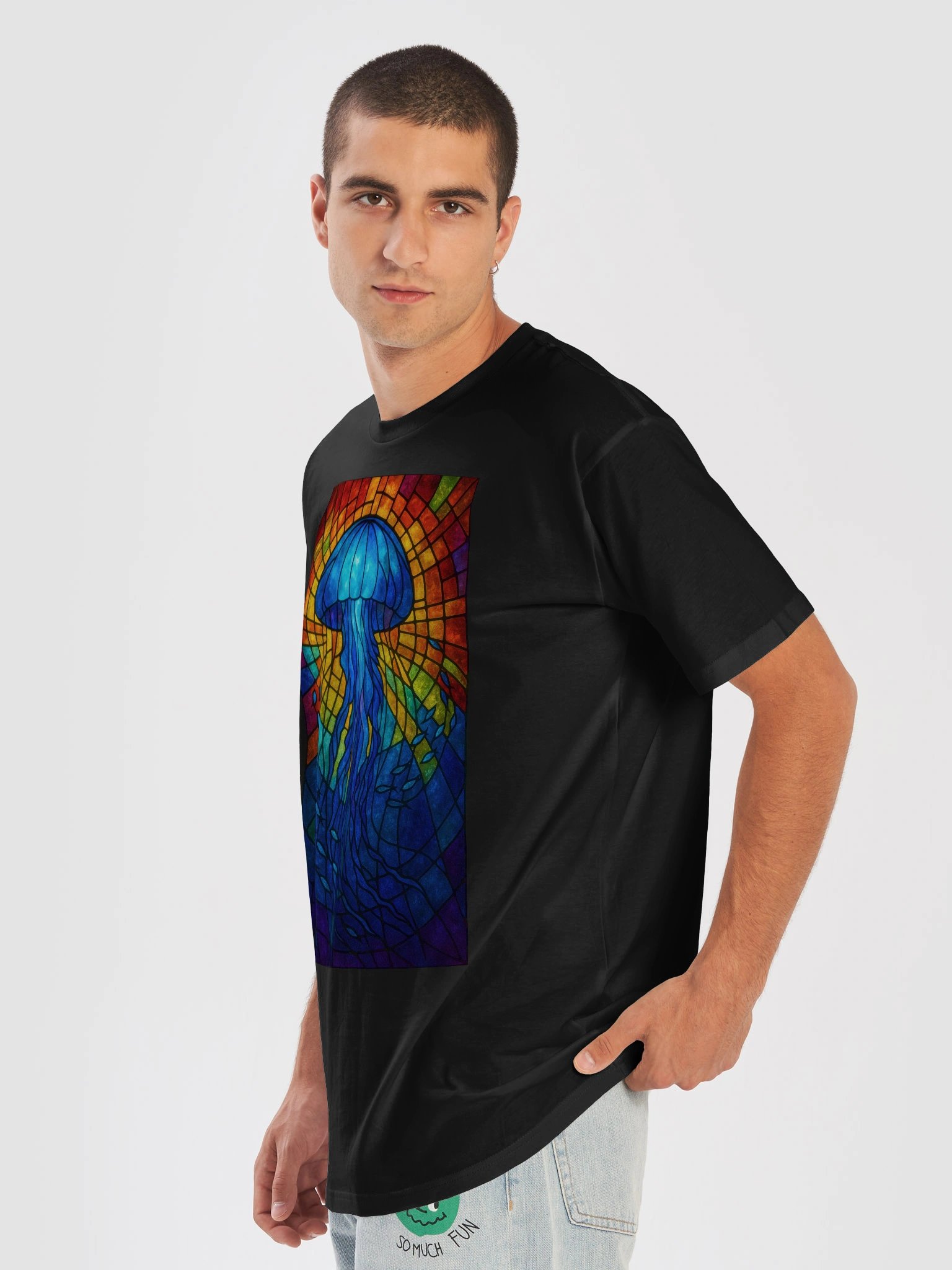 Stained glass jelly fish product image (31)