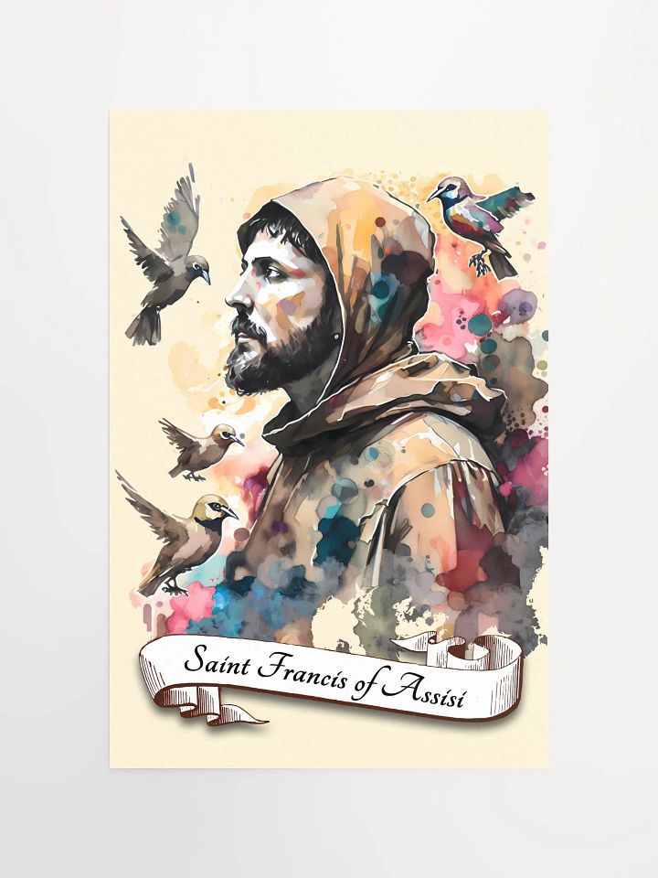 Saint Francis Of Assisi Poster product image (2)