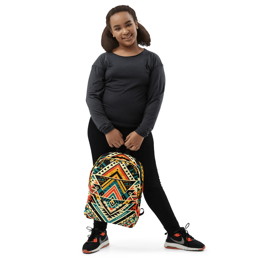 Premium Bold Aztec design Backpack product image (12)