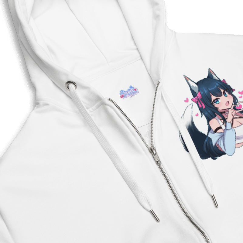 Blue Fox Hoodie - White product image (3)