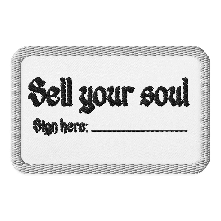 Sell Your Soul - Patch product image (1)