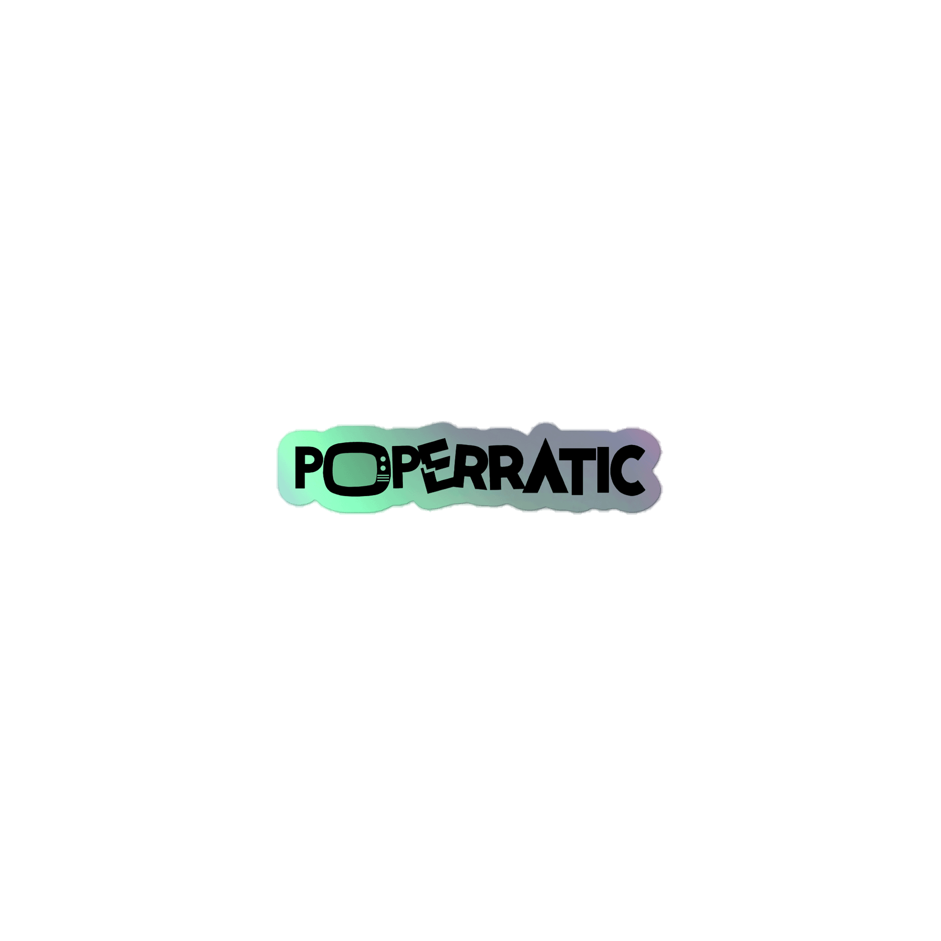 Poperratic Holographic Sticker product image (1)