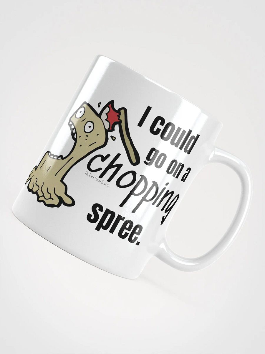 Chopping Spree Black - Large Print Mug product image (4)