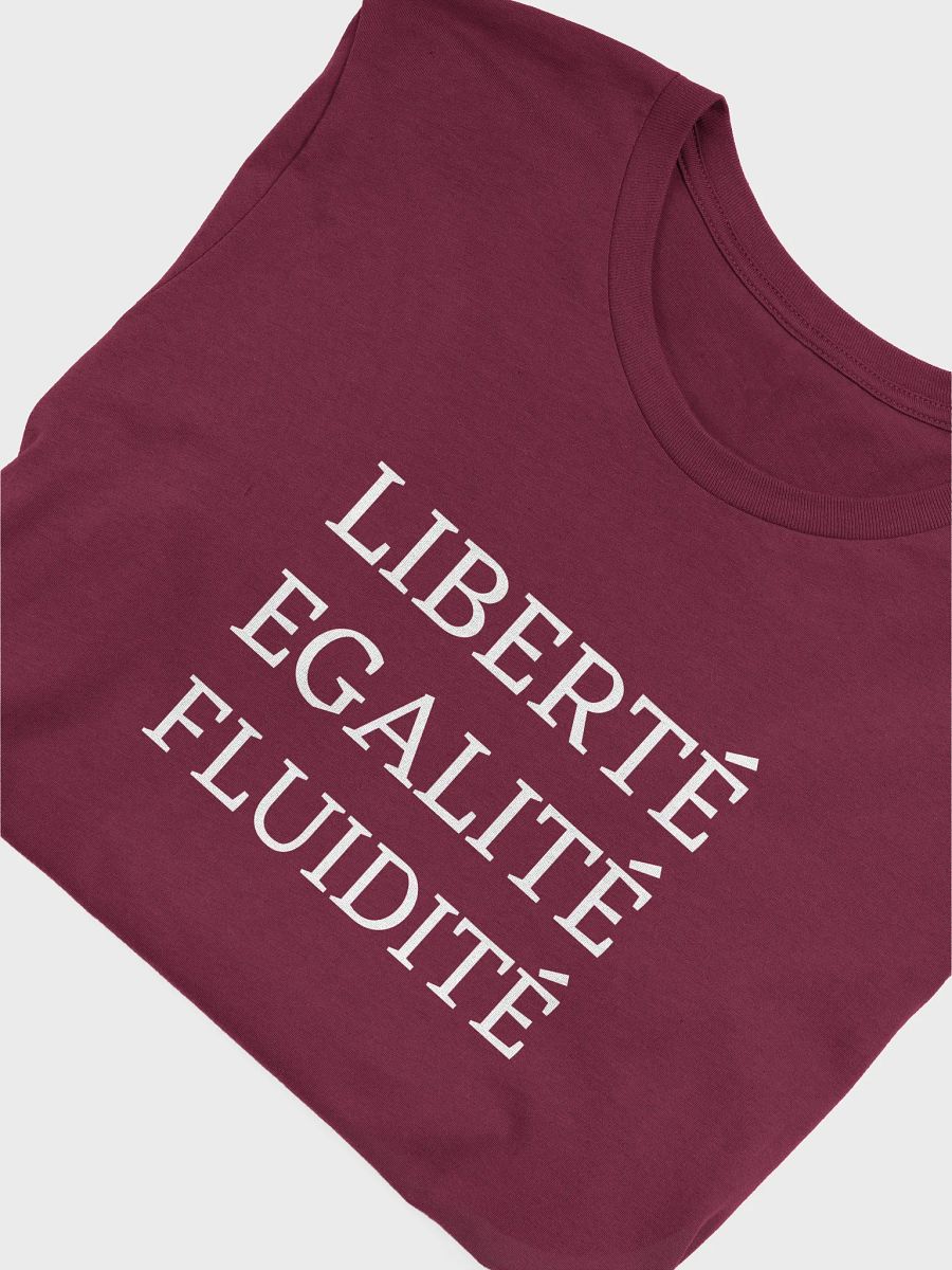 liberte egalite fluidite t-shirt product image (5)