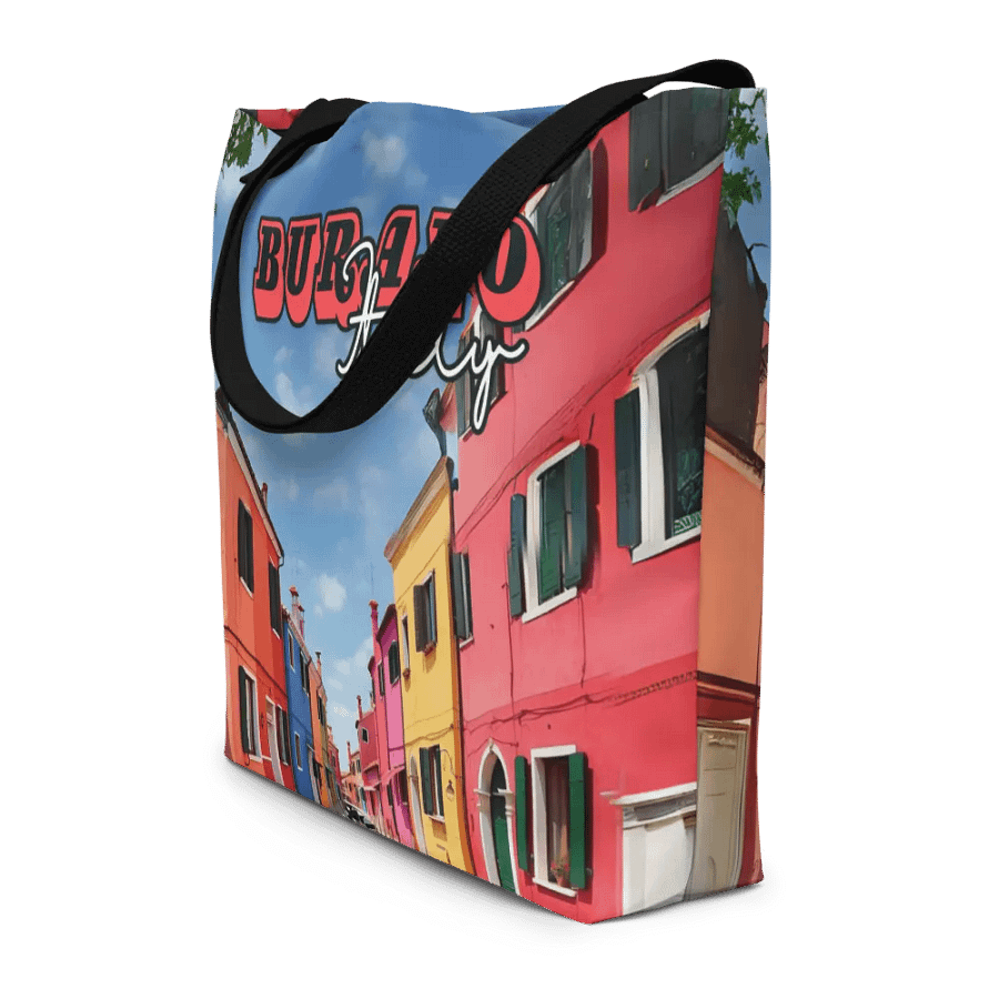 Burano Italy All Over Print Tote Bag product image (7)