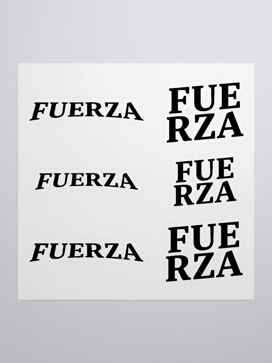 FUERZA Stickers product image (1)