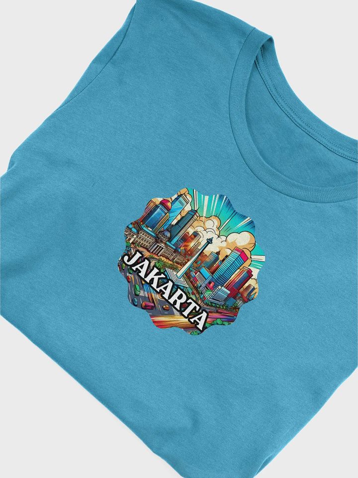 Bella+Canvas Supersoft T-Shirt | AI Design jakarta city Indonesia product image (1)