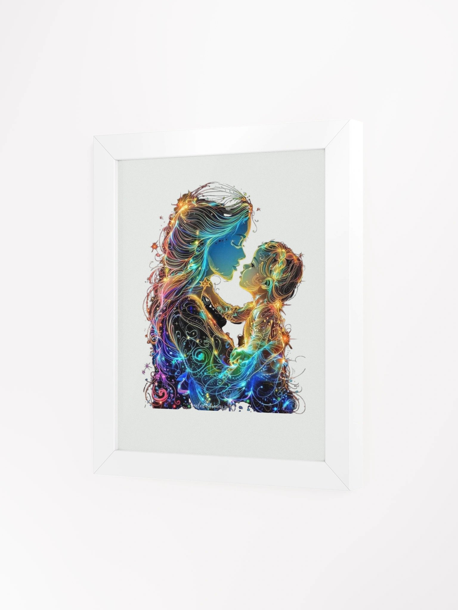 Ethereal Embrace Framed Poster product image (3)
