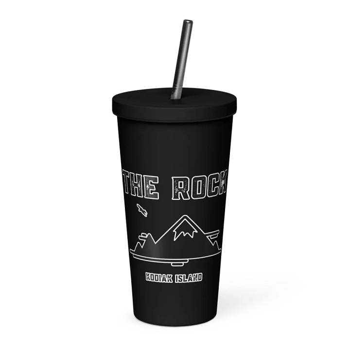 The Rock Stainless Insulated Tumbler (Black) product image (1)