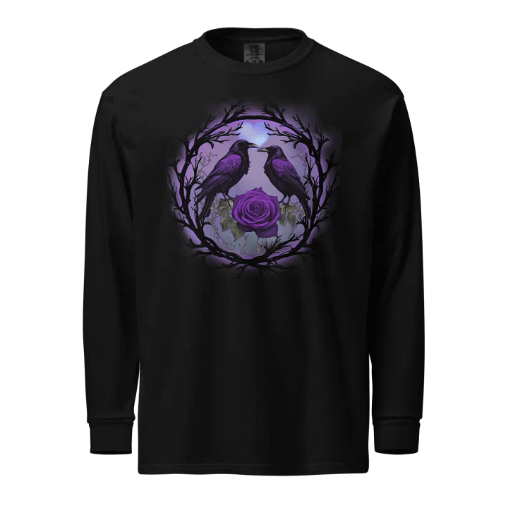 Mystic Raven Pair Heavyweight Long Sleeve tee product image (1)