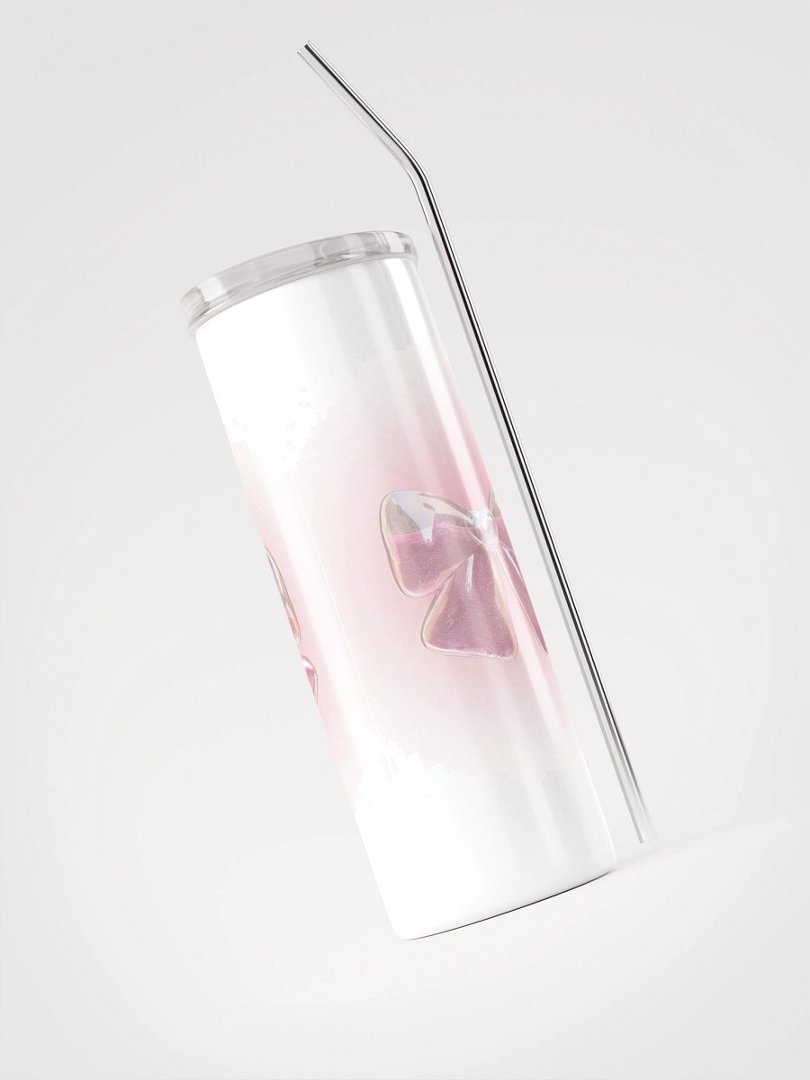 Girly Pink Bow Tumbler product image (3)