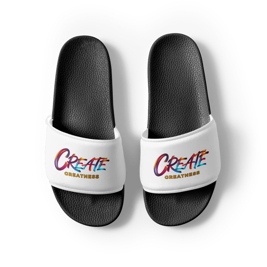 Create Greatness Women's Slides product image (3)