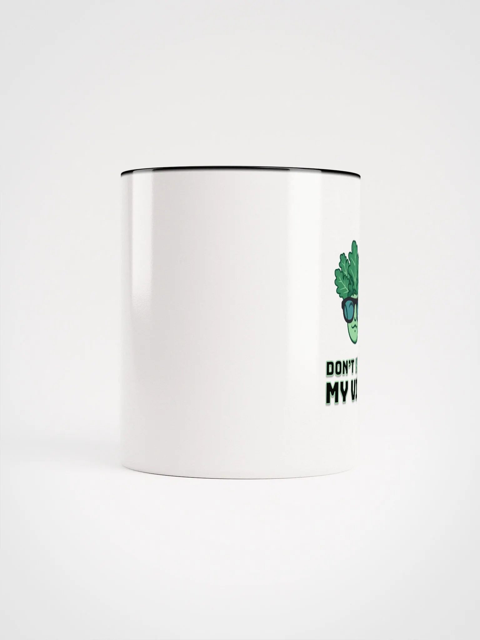 Don't Kale my Vibe (text) Mug product image (17)