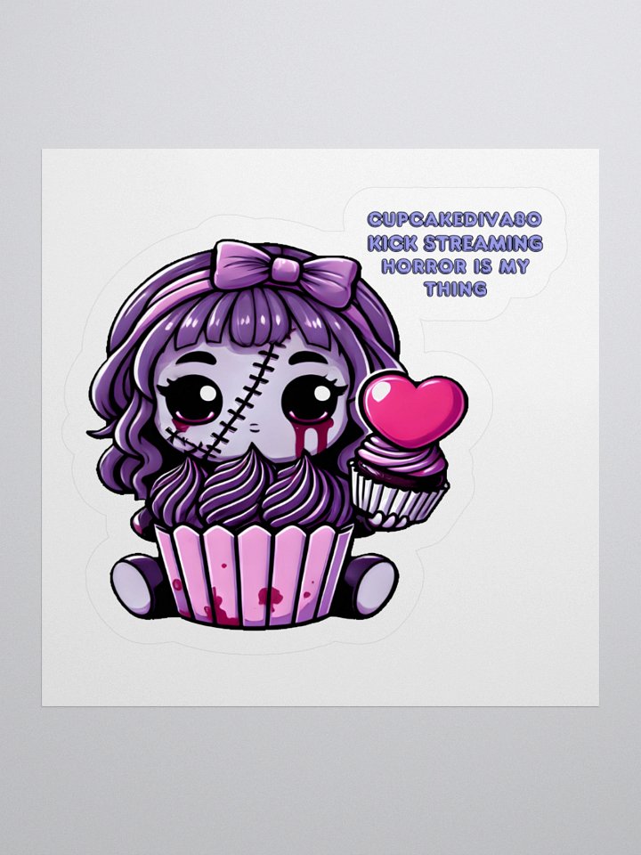 Cupcakediva80 cute sticker product image (1)