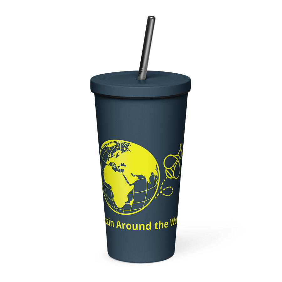Buzzin' Globetrotter Insulated Tumbler product image (1)
