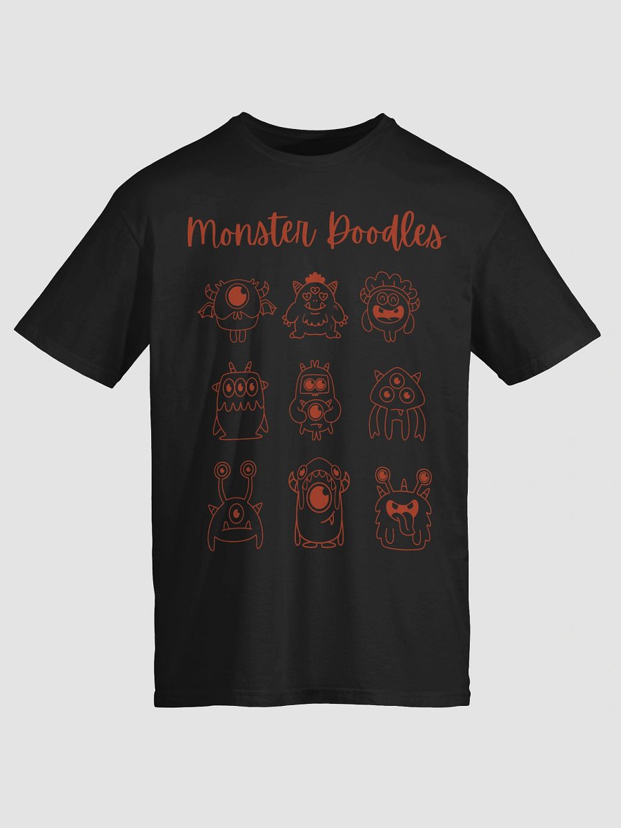 Monster Doodles Unisex Gildan 64000 T-Shirt product image (29)