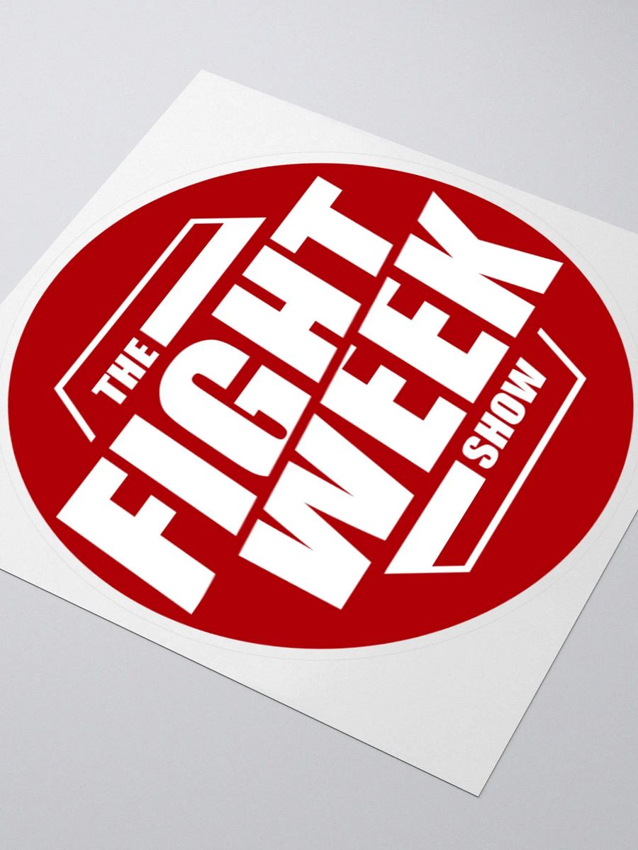 Fight Week Logo Stickers product image (3)