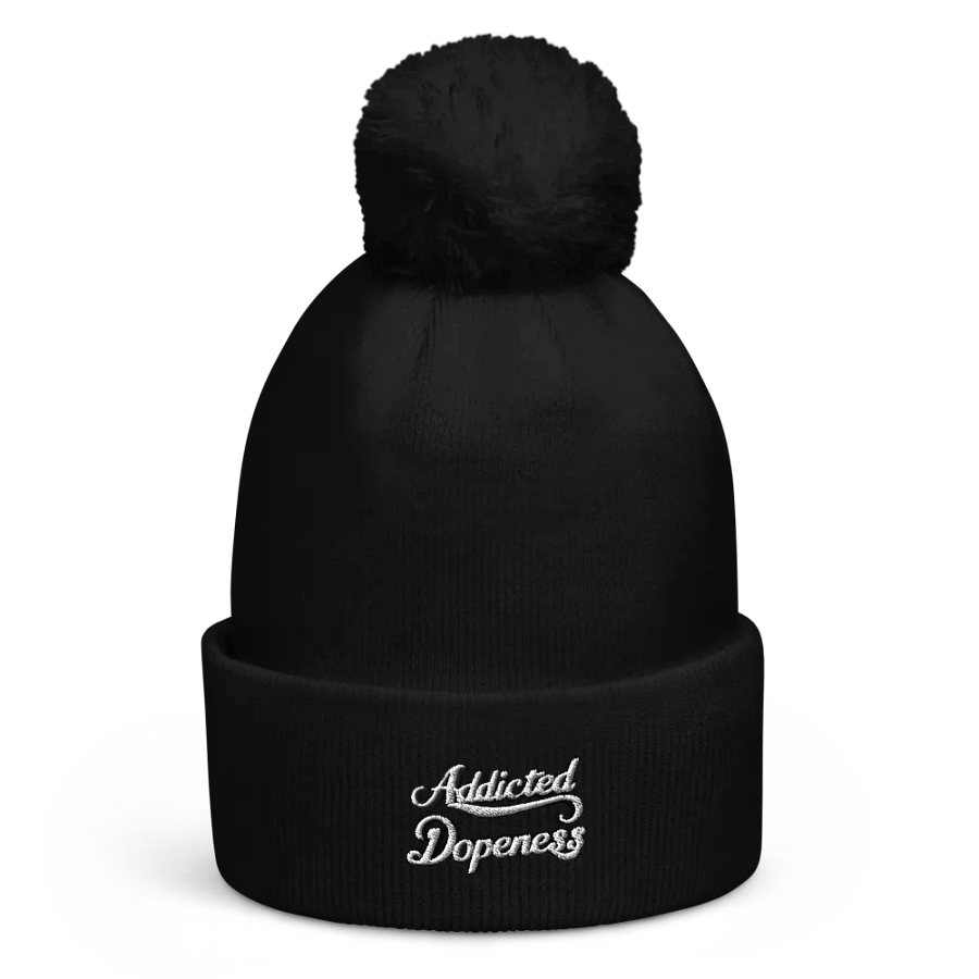 Addicted Dopeness Pom-Pom Beanie product image (1)