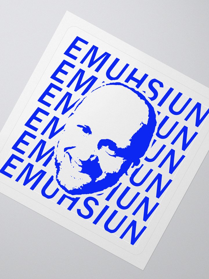 ALESSA GILLESPIE x SCOTT'S GAME ASYLUM - 'Emuhshiun' Meme Sticker product image (2)