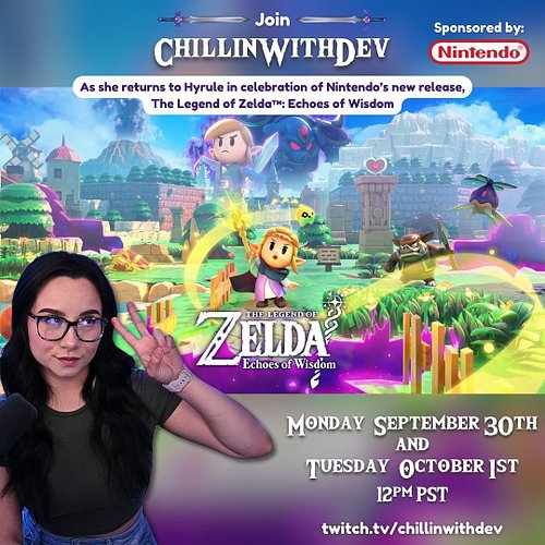 Join me as I dive back into the world of Hyrule, but this time as the beloved Princess Zelda in The Legend of Zelda™: Echoes ...