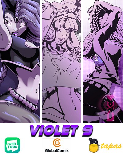 Violet 9 is taking off! It’s available on #webtoon, #globalcomix, and #tapas! Embrace your inner monster and follow today!

H...